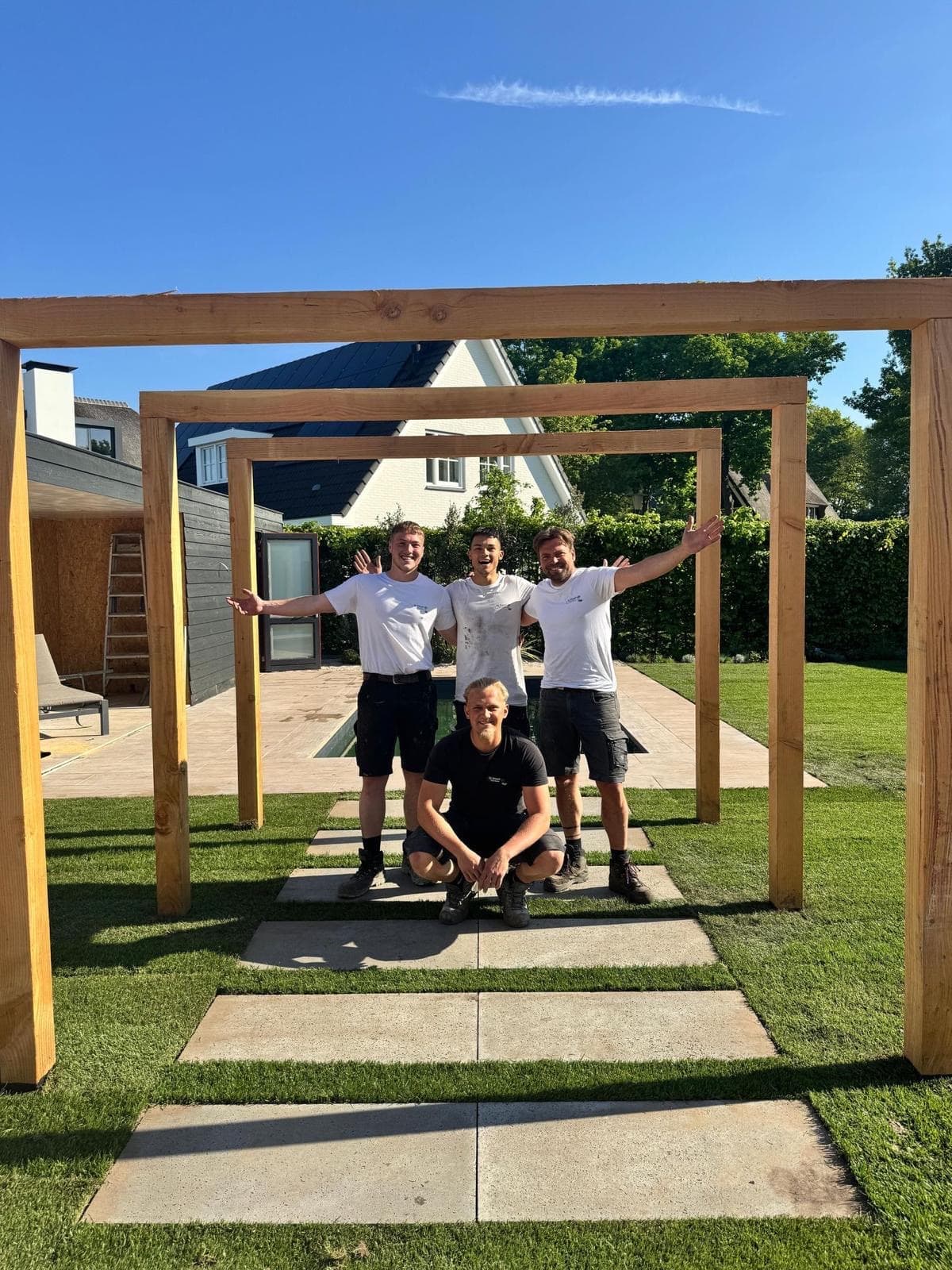 Het team van De Graaf Tuin en Interieur